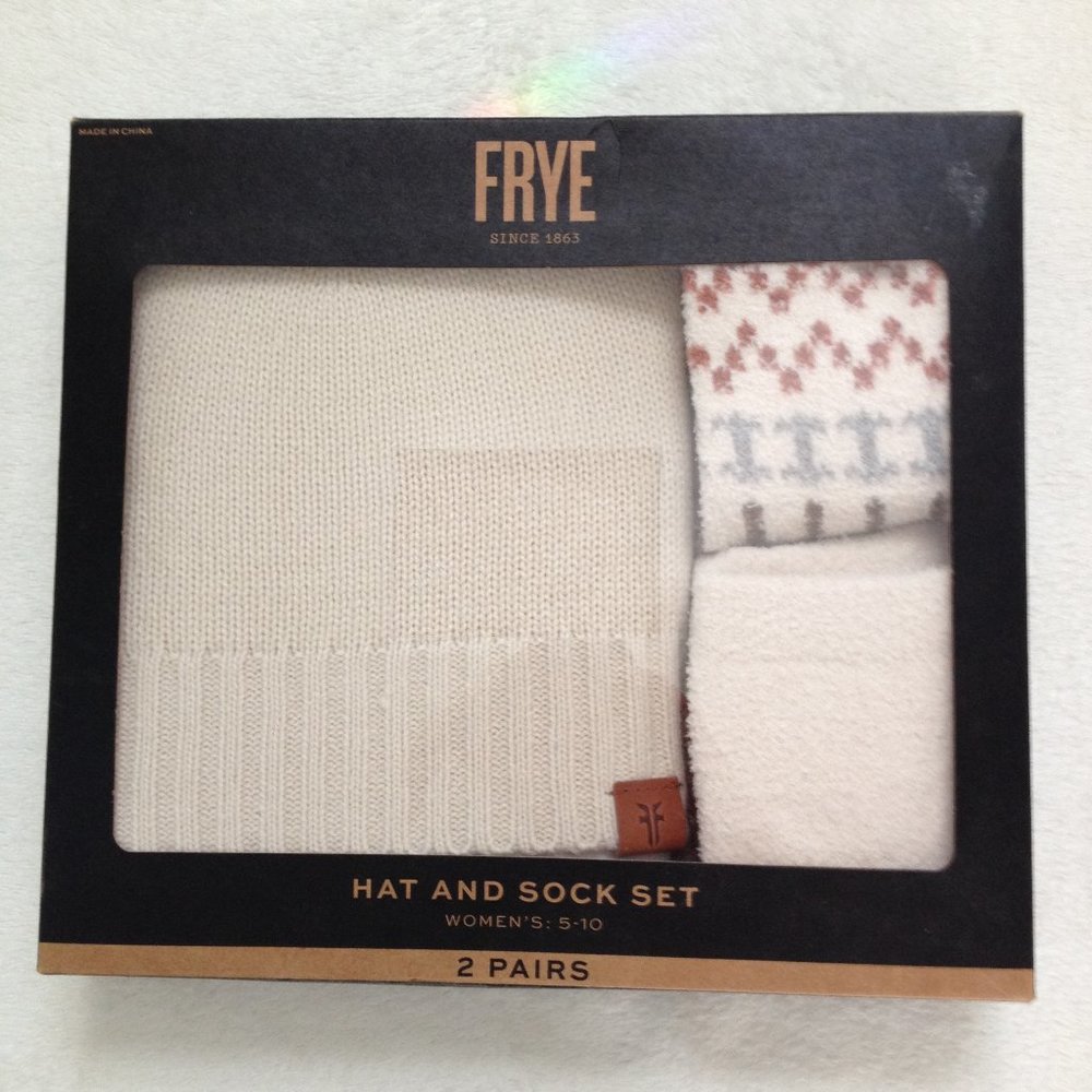 Frye Hat and Sock Gift Set